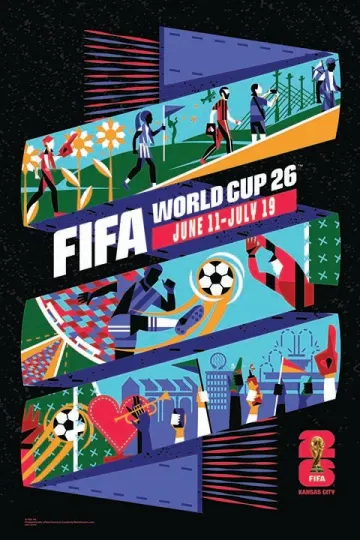 Discover FIFA World Cup 2026 - Kansas City - poster no frame
