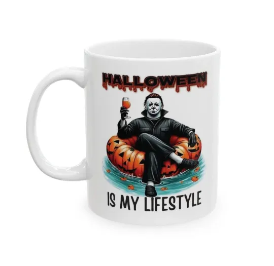 Halloween Michael Myers Coffee Mug for Kitchen & Dining