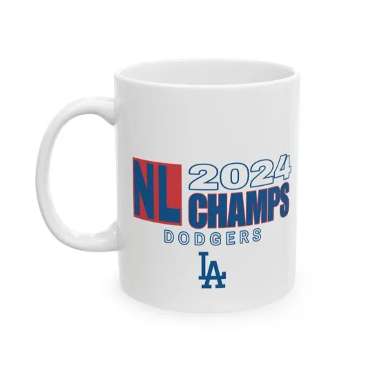 LA Dodgers Coffee Mug 2024 NLCS Champions Gift for Fans
