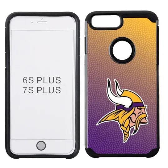 "Minnesota Vikings Gradient Case for iPhone 8+, 7+, 6+, 6S+ - football Fan Gear"