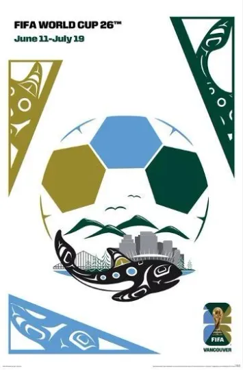 Discover FIFA World Cup 2026 - Vancouver Poster