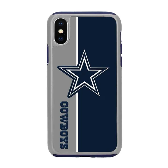 Discover FOCO football Dallas Cowboys Dual Hybrid Bold Case for iPhone X & XS (5.8")