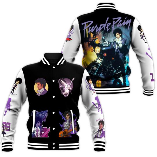 Discover Prince New Baseball Jacket For Fan Gift for Men and Woman