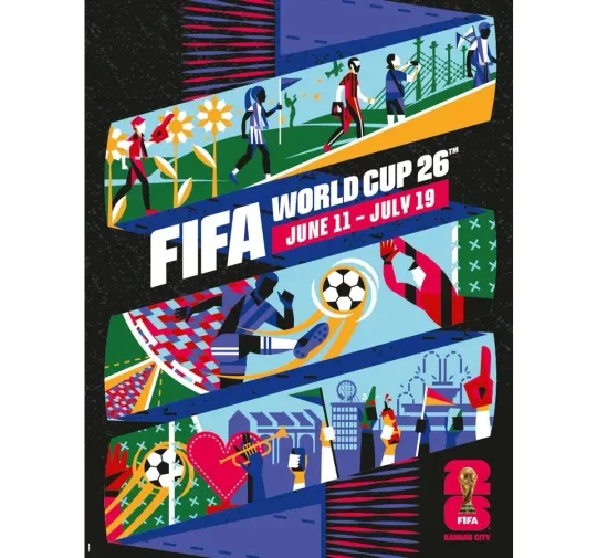 Panini Official FIFA World Cup 2026 Host City Poster