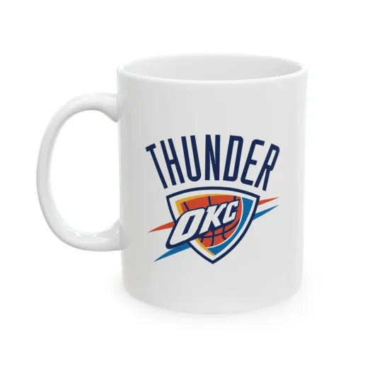 Discover OKC Thunder 2025 NBA Finals Mug  Coffee Cup