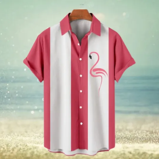 Discover Hawaiian Flamingo Shirt