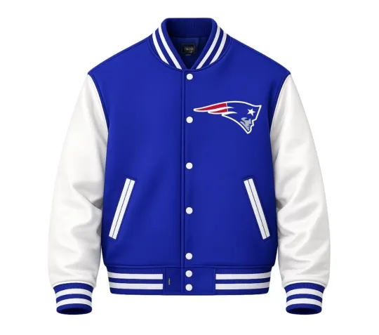 Discover Patriots New Style varsity jacket