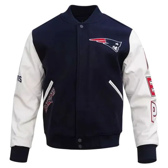 New England Patriots Varsity Jacket