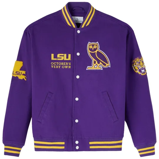 Discover LSU Tigers Varsity Jacket