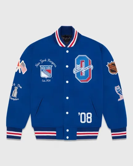 Discover New York Rangers Varsity Jacket