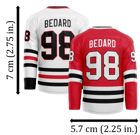 Discover Chicago Blackhawks jersey magnets, pick your player!
