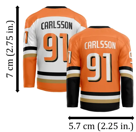 Discover Leo Carlsson Hockey Jersey Size XS-5XL Fanmade
