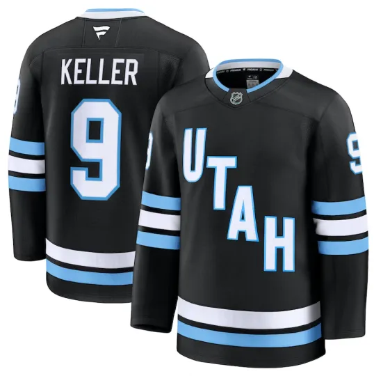 Discover Utta.h Hockey Club Navy Home Premium  Hockey Jersey Clayton Keller