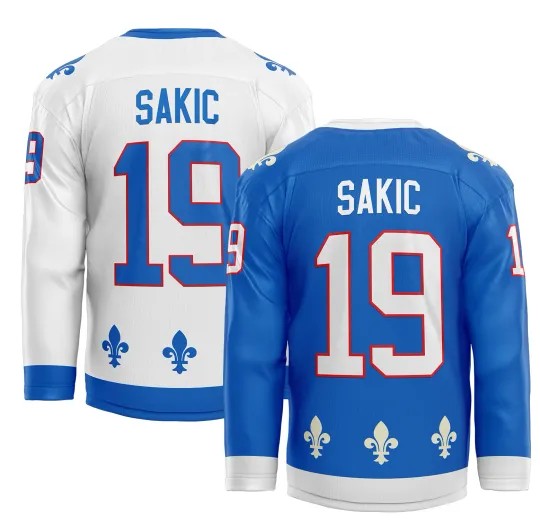 Discover Quebec Nordiques (1991-1995) Hockey Jersey Size XS-5XL Fanmade