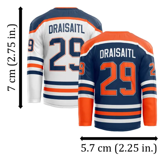 Discover Leon Draisaitl Hockey Jersey Size XS-5XL Fanmade