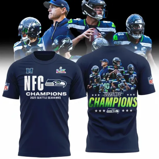 Seattle Seahawks NFC Division Champions 2026 Shirt