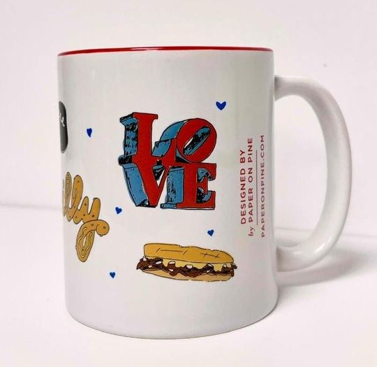Discover Philadelphia Icons Mug | Kitchen & Dining / Mugs