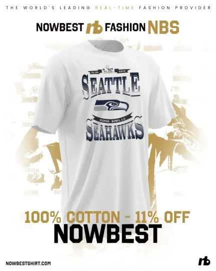 Discover Seahawks Football 2026 SB LX Logo shirt