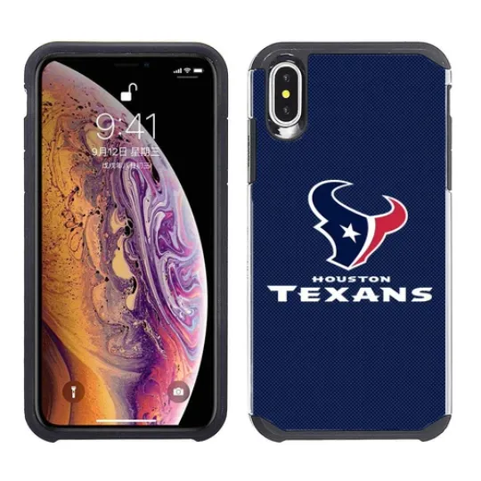 Discover football Houston Texans Textured Case for iPhone XS Max (6.5")