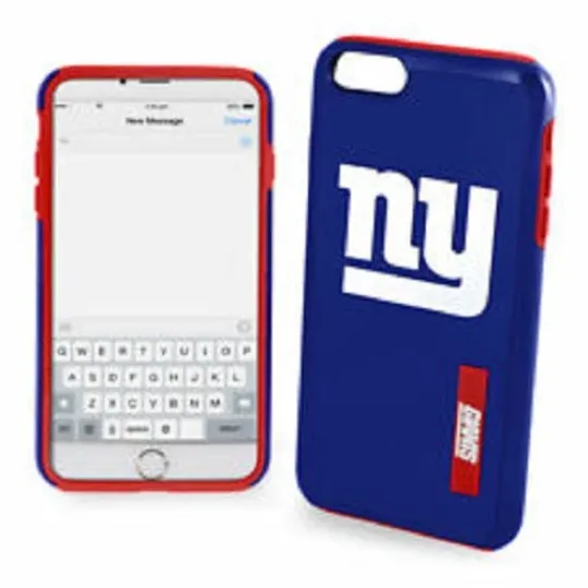 Discover football New York Giants Hybrid Impact Case for iPhone 8+, 7+, 6+, 6S+ (5.5")