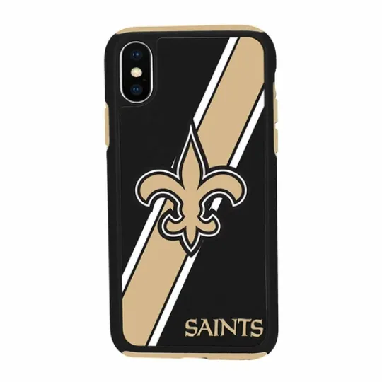 football New Orleans Saints Dual Hybrid Case for iPhone XS Max (6.5")