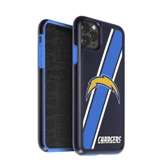 Discover football Los Angeles Chargers Hybrid for iPhone 11 Pro Max & XS Max (6.5")