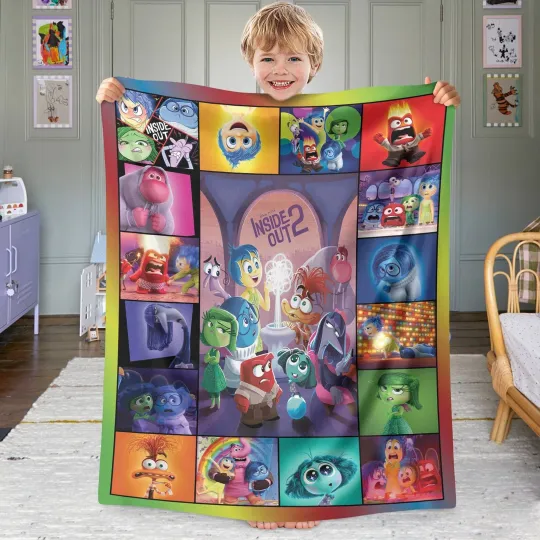 Discover Inside Out 2 Characters Meet the Emotions Blanket, It's Okay To Feel All The