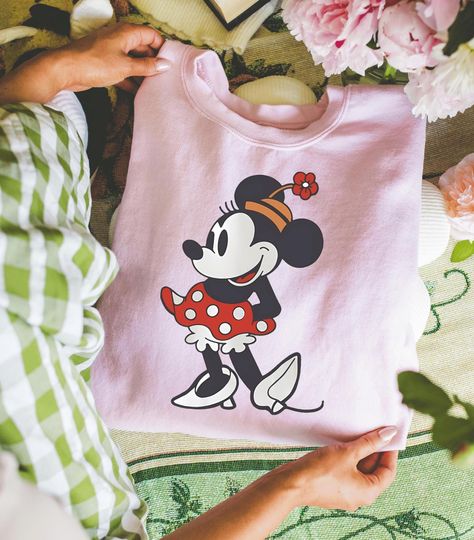 Discover Minnie Mouse Shirt, Classic Minnie Tee, Disney Minnie Outfit Shirt, Cute Minnie Mouse Top