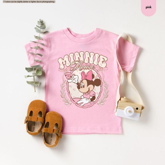 Discover Pink Disney Minnie Shirt, Minnie Mouse Kids Shirt, Disney Girls Trip, Minnie Kids Gift