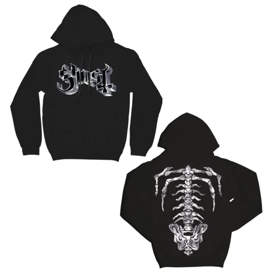 Ghost Band Skeleton Tour Double Sided Hoodie