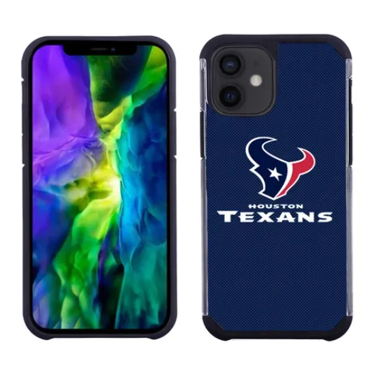 football Houston Texans Textured Case for iPhone 12 & 12 Pro (6.1")