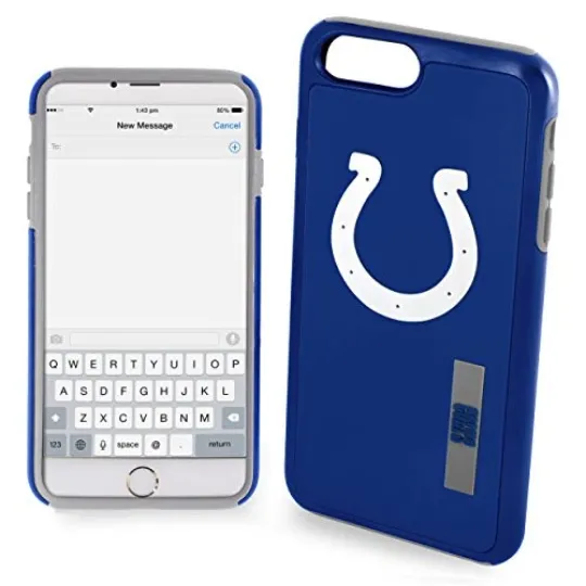 Discover football Indianapolis Colts Hybrid Case For iPhone 8+, 7+, 6 + & 6S+ (5.5")
