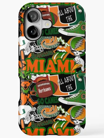 Discover New Good University of Miami Samsung Galaxy iPhone Case