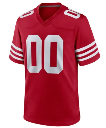 Discover Men's SF Custom Football Jersey with Personalized Name and Number