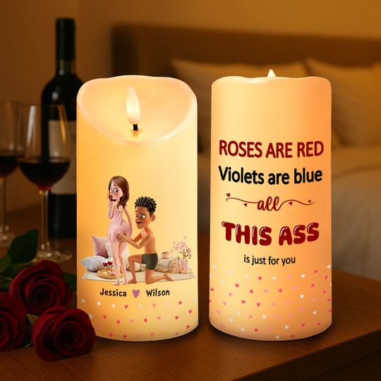 Couple LED Candle - Personalized Gifts For Couple