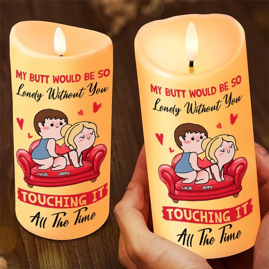 Discover Personalized Funny Gifts For Couple LED Candle 01xqtn051224hh Touching All The