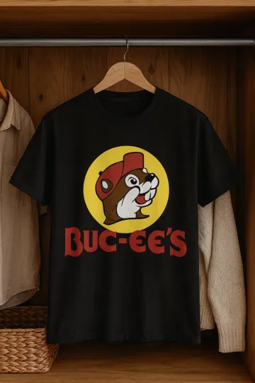 Discover Texas Buc-ee’s Beaver T-Shirt Vintage Logo Graphic Southern Humor Tee