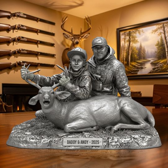 Discover Hunting Trophy Moment Plaque, Personalized Gifts For Hunting Lover