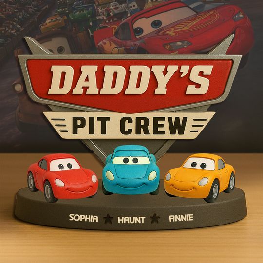 Discover Cars Dad Plaque - Gift For Father