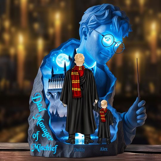 Discover Magic Plaque Personalized Gifts For Dad