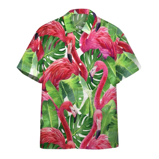 Discover 3D Flamingo Hawaii Shirt