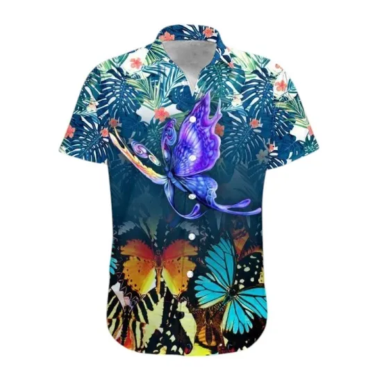 Discover Butterfly Hawaiian Shirt Unisex Adult Hw1187