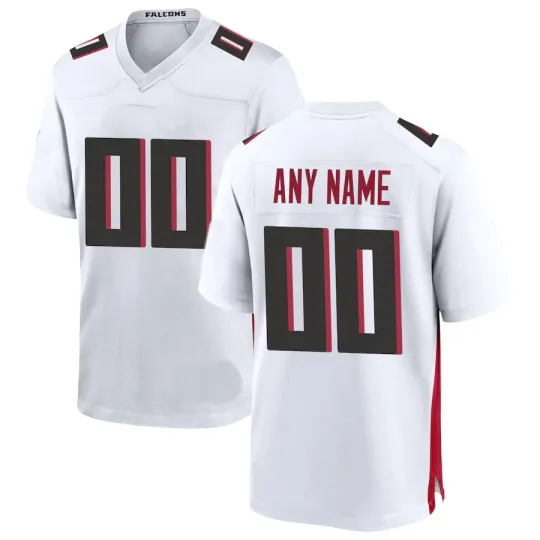Discover Personalized Name Number Stitched Men's ATL Atlanta Football Custom Jersey