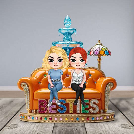 Discover Besties Plaque - Personalized Gifts For Besties