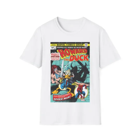 Howard The Duck Comic T-Shirt - First Appearance Fan Gift