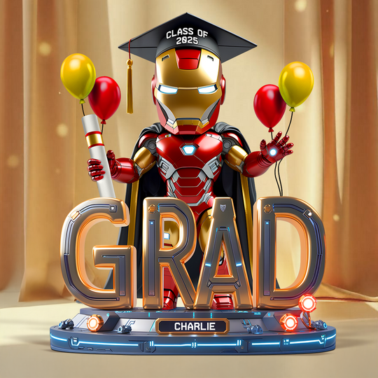 Iron Graduation Plaque - Personalized Gifts For Graduates