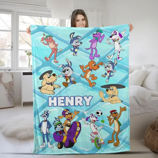 Discover Customized Name Go Dog Go Blanket, Go Dog Go Bedding Decor