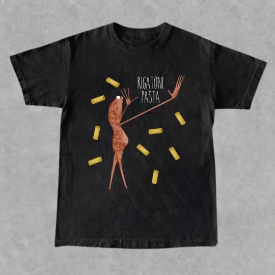 Discover Marcus the Worm Rigatoni Pasta Tee, VRChat T-Shirt, Funny Graphic Tee