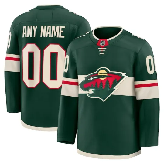 Discover Minnesota Hockey Jersey –Stitched Custom Name & Number – Personalized (add note)