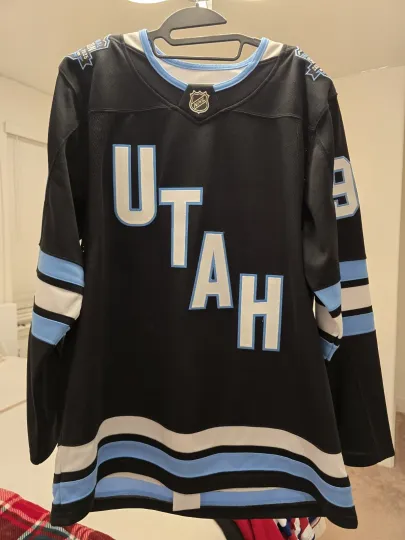 Discover Men's Sergachev U.tah Hockey Home Jersey